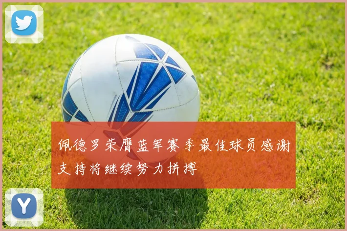 佩德罗荣膺蓝军赛季最佳球员感谢支持将继续努力拼搏